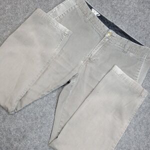Volcom Chino Pants Mens 38 Gray Casual Straight Leg Y2K Skater Surfer 2000S